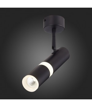 ST106.442.08 Светильник потолочный Черный LED 1*8W 4000K 624Lm Ra>80 D70xH165 170-240V ESCOPIO-foto5