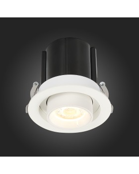 ST702.138.12 Св-к встр. Белый LED 1*12W 3000K 900Lm Ra80 24° IP20 D90xH92 180-240V ST702-foto8