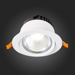 ST211.548.15.24 Св-к встр. Белый LED 1*15W 4000K 1 125Lm Ra80 24° IP20 D109xH65 220-240V MIRO-foto5