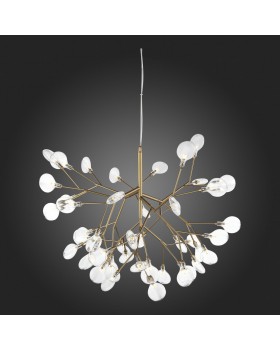 SL411.203.45 Люстра подвесная ST-Luce Золотистый/Прозрачный G4 45*1,5W RICCARDO-foto8