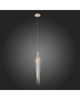 SL1116.203.01 Подвес ST-Luce Золотистый с патиной/Золотистый с  патиной, Никель LED 1*5W 3000K SALICA-foto5