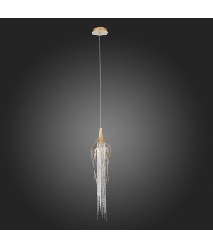 SL1116.203.01 Подвес ST-Luce Золотистый с патиной/Золотистый с патиной, Никель LED 1*5W 3000K SALICA-foto5