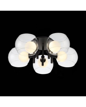 SL1483.402.05 Светильник потолочный ST-Luce Черный/Прозрачный, Белый G9 5*5W ELLETO-foto11