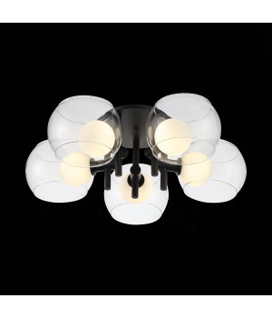 SL1483.402.05 Светильник потолочный ST-Luce Черный/Прозрачный, Белый G9 5*5W ELLETO-foto11