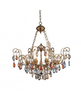 SL421.303.08 Люстра подвесная ST-Luce Бронза/Мульти E14 8*40W VIANETA-foto11