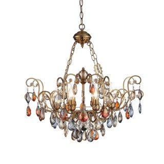 SL421.303.08 Люстра подвесная ST-Luce Бронза/Мульти E14 8*40W VIANETA-foto11