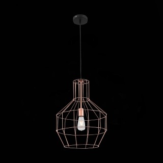 SL192.303.01 Подвес ST-Luce Черный/Латунь E27 1*60W RETE-foto4