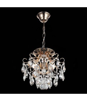 SL846.202.03 Люстра подвесная ST-Luce Золотистый/Прозрачный E14 3*40W ORECCHINI-foto12