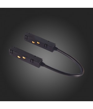 ST006.449.00 Коннектор питания угловой для магнитного шинопровода ST-Luce Черный ST006-foto3