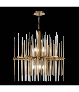 SL1628.303.08 Люстра подвесная ST-Luce Латунь/Прозрачный, Латунь E14 8*40W TERAMO-foto10