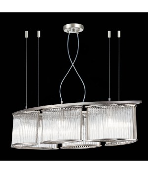 SL1627.103.06 Люстра подвесная ST-Luce Хром/Прозрачный E14 6*40W Velletri-foto5
