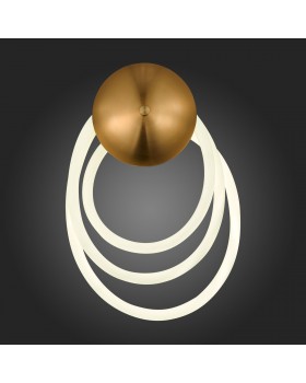 SL6102.311.30 Светильник настенный ST-Luce Латунь/Белый LED 1*30W 4000K Sagrato-foto6