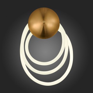 SL6102.311.30 Светильник настенный ST-Luce Латунь/Белый LED 1*30W 4000K Sagrato-foto6