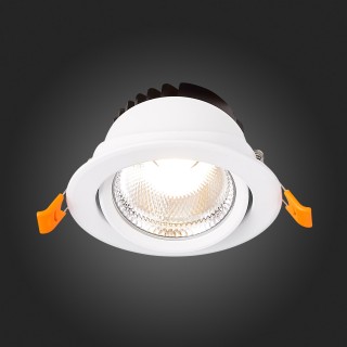 ST211.538.10.24 Св-к встр. Белый LED 1*10W 3000K 750Lm Ra80 24° IP20 D109xH65 220-240V MIRO-foto5