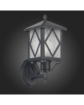 SL084.401.01 Светильник уличный настенный ST-Luce Черный/Черный, Прозрачный E27 1*60W LORNE-foto8