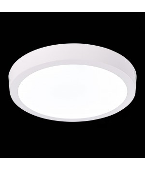 ST112.532.18 Светильник настенно-потолочный Белый LED 1*18W 3000K 1 225Lm Ra80 120° IP20 D210xH28 90-265V NUBES-foto3