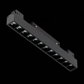 ST361.436.12 Магнитный трековый светильник Черный LED 1*12W 3000K 1 009Lm Ra>80 36° IP20 L222xW22xH44 48V SEIDE-foto6