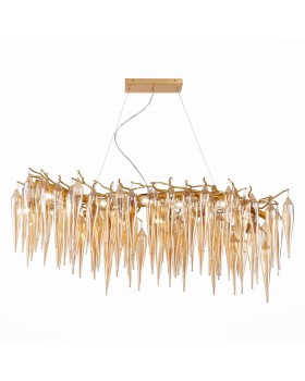 SL1653.203.12 Люстра подвесная ST-Luce Золотистый/Золотистый E14 12*40W SIENA-foto3