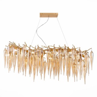 SL1653.203.12 Люстра подвесная ST-Luce Золотистый/Золотистый E14 12*40W SIENA-foto3