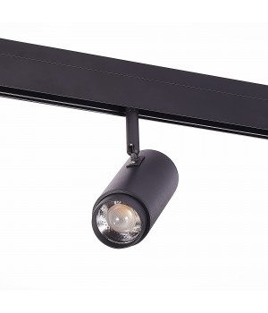 ST357.446.06 Магнитный трековый светильник ZOOM Черный LED 1*6W 4000K 667Lm Ra>80 10-60° IP20 L137xW59xH178 48V ZIRO-foto2