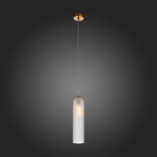 SL1145.353.01 Светильник подвесной ST-Luce Латунь/Белый E27 1*60W CALLANA-foto7