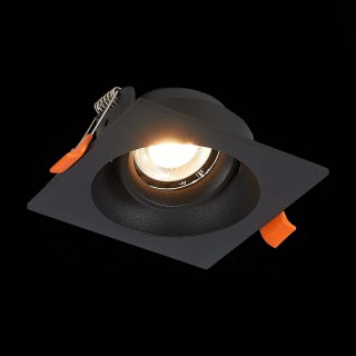 ST208.418.01 Св-к встр. Мат. черный GU10 1*50W  L94xW94xH40 220V Без ламп MISURA-foto4