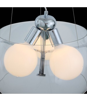 SL512.113.03 Светильник подвесной ST-Luce Хром/Прозрачный E27 Globe 3*100W UOVO-foto6