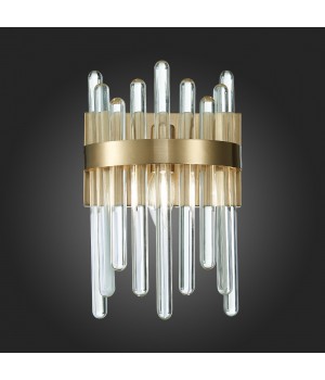 SL1167.301.01 Бра ST-Luce Латунь/Латунь, Прозрачный E14 1*40W TELLURIO-foto5