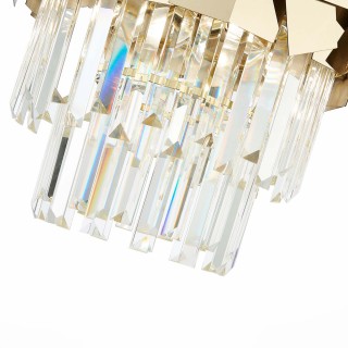 SL1232.202.05 Люстра потолочная ST-Luce Золотистый/Прозрачный, Золотистый E14 5*60W CASERTA-foto3