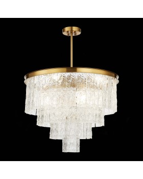 SL1230.302.08 Люстра потолочная ST-Luce Латунь/Прозрачный E14 8*60W STABIA-foto5