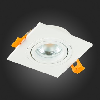 ST251.508.01 Св-к встр. Белый GU10 1*50W  IP20 L92xW92xH27 220V Без ламп ST251-foto8