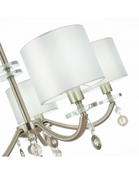 SL1757.103.05 Люстра подвесная ST-Luce Никель/Белый E14 5*40W KATENA-foto12