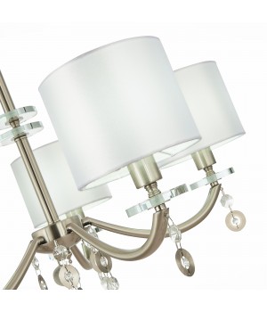 SL1757.103.05 Люстра подвесная ST-Luce Никель/Белый E14 5*40W KATENA-foto12