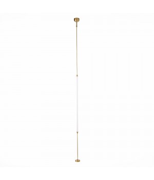 SL6004.315.01 Торшер ST-Luce Латунь/Белый LED 1*30W 3000K OLBIA-foto2