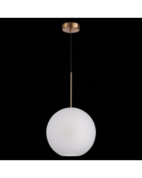 SL1133.523.01 Светильник подвесной ST-Luce Латунь/Белый E27 1*40W BOPONE-foto5