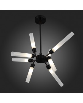 SL1620.402.08 Люстра потолочная ST-Luce Черный/Белый G9 8*5W SPLIO-foto8