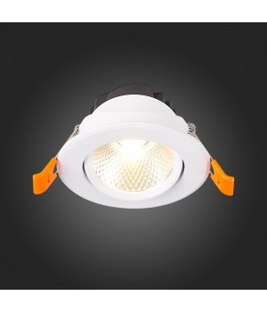 ST211.538.08.24 Св-к встр. Белый LED 1*8W 3000K 640Lm Ra80 24° IP20 D86xH50 220-240V MIRO-foto5