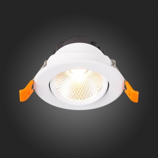 ST211.538.08.24 Св-к встр. Белый LED 1*8W 3000K 640Lm Ra80 24° IP20 D86xH50 220-240V MIRO-foto5