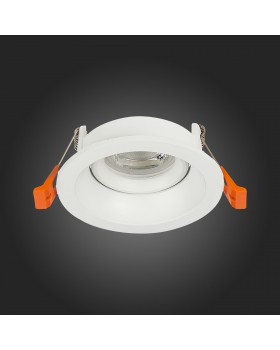 ST208.508.01 Св-к встр. Мат. белый GU10 1*50W D94xH40 220V Без ламп MISURA-foto8