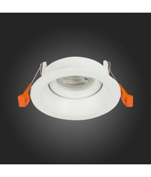 ST208.508.01 Св-к встр. Мат. белый GU10 1*50W D94xH40 220V Без ламп MISURA-foto8