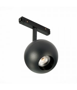 ST354.446.12 Магнитный трековый светильник Черный LED 1*12W 4000K 680Lm Ra>80 36° IP20 L120xW100xH195 48V BOLE-foto3