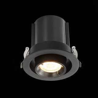 ST702.338.12 Св-к встр. Черный LED 1*12W 3000K 900Lm Ra80 24° IP20 D90xH92 180-240V ST702-foto5