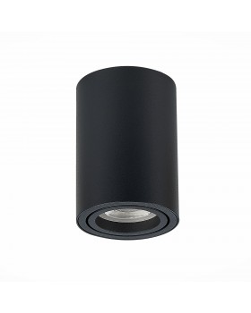 ST108.407.01 Светильник потолочный Мат. черный GU10 1*50W D70xH100 220V Без ламп TORUS-foto2