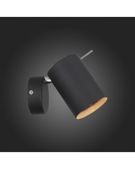 SL597.401.01 Спот ST-Luce Черный, Хром/Черный GU10 LED 1*3W FANALE-foto6