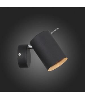 SL597.401.01 Спот ST-Luce Черный, Хром/Черный GU10 LED 1*3W FANALE-foto6