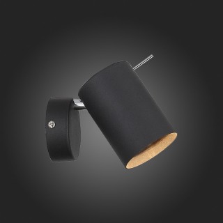 SL597.401.01 Спот ST-Luce Черный, Хром/Черный GU10 LED 1*3W FANALE-foto6