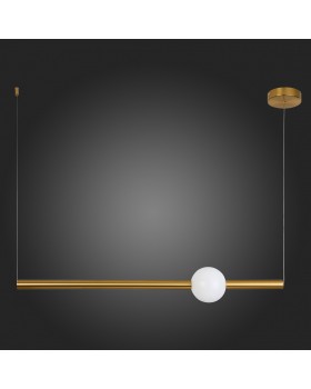 SL1222.223.01 Светильник подвесной ST-Luce Золотистый/Золотистый, Белый LED 1*18W 4000K ANGURRA-foto4