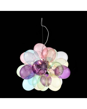 SL432.153.06 Светильник подвесной ST-Luce Хром/Разноцветный G9 6*5W SOSPIRO-foto4