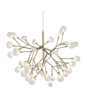 SL411.223.45 Люстра подвесная ST-Luce Золотистый/Белый G4 45*1,5W RICCARDO-foto2