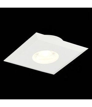 ST204.508.01 Св-к встр. Мат. белый GU10 1*50W L94xW94xH25 220V Без ламп QUOSIS-foto6